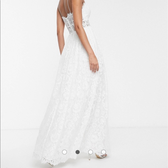 NWT Lace Wedding Dress - Picture 4 of 5